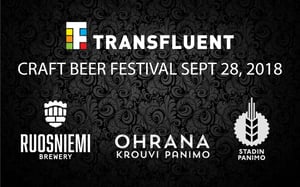 Craft Beer Festival at Transfluent Day!